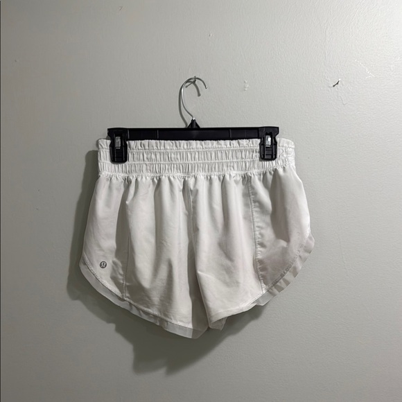 Lululemon Women's White Athletic Shorts - Picture 1 of 5
